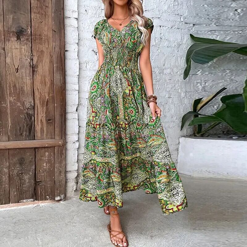 Vestido Longo Verde 6