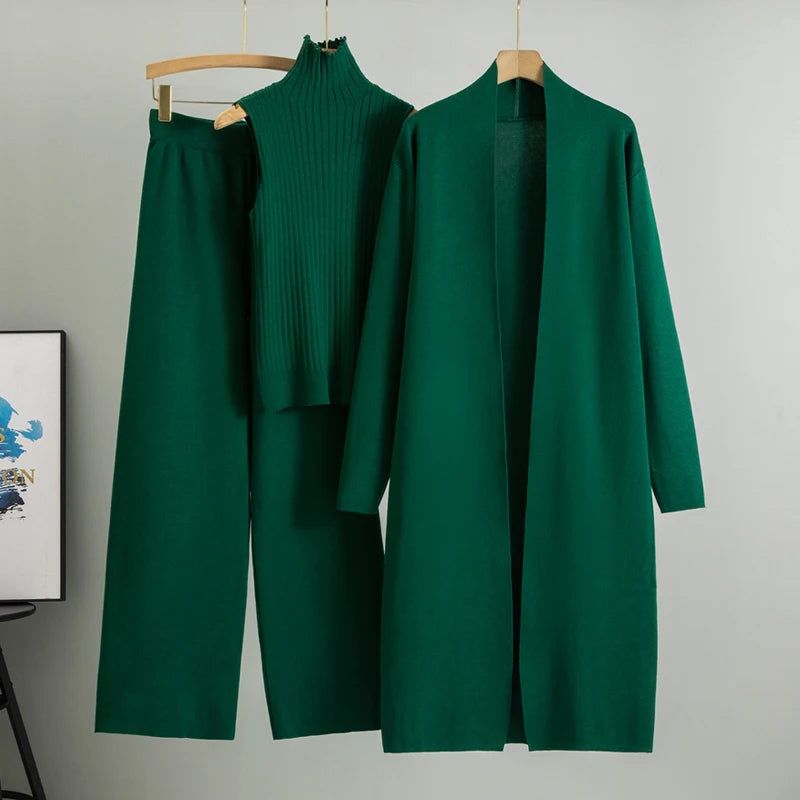 Conjunto Feminino Verde Escuro 12