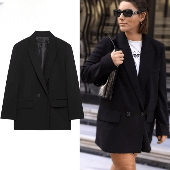 Blazer Oversized Preto 08