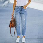 Calça Jeans Mom Azul 1