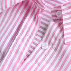 Camisa Feminina Alongada Rosa 6