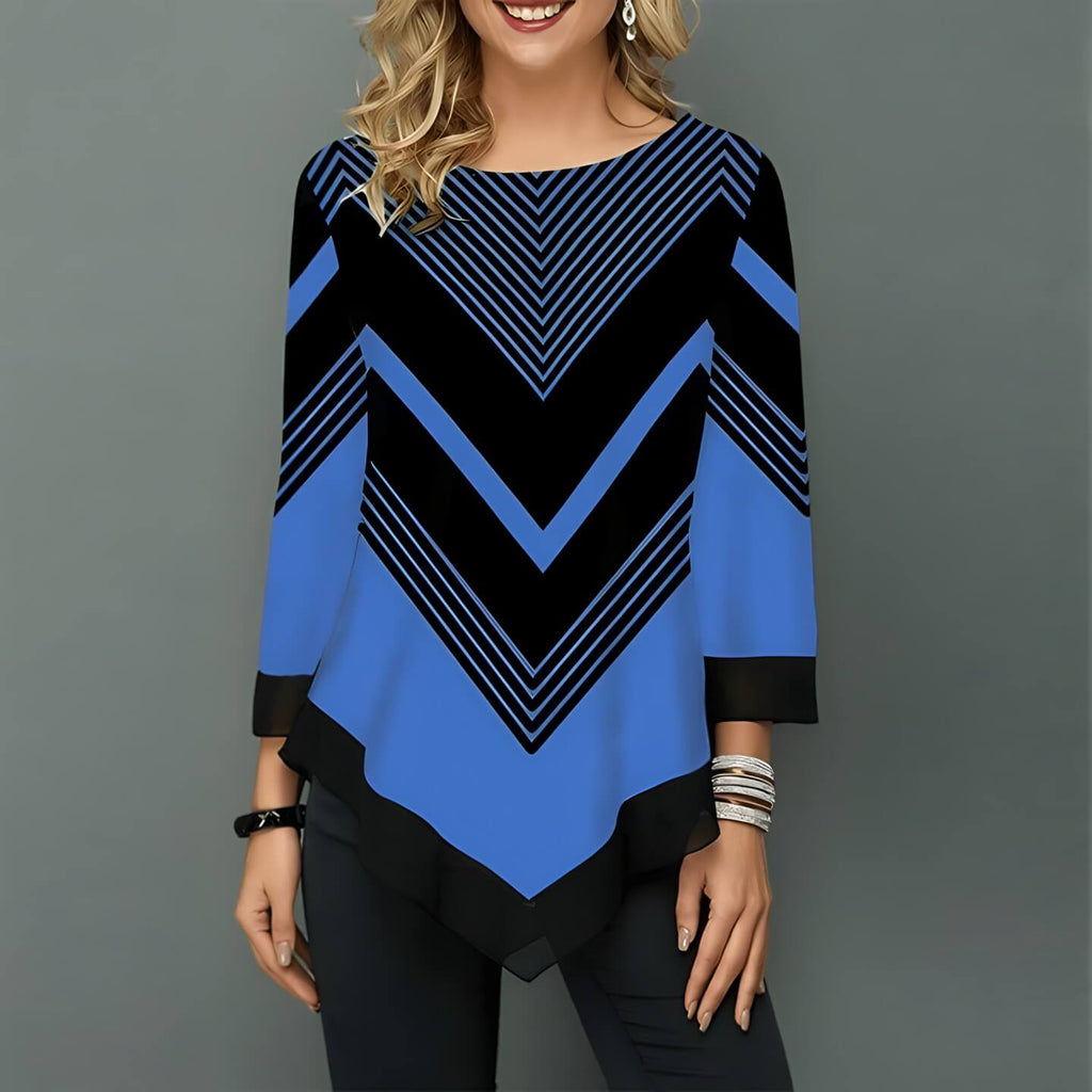 Blusa Casual Azul 2