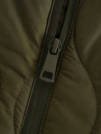 Jaqueta Feminina Puffer Verde Militar 5