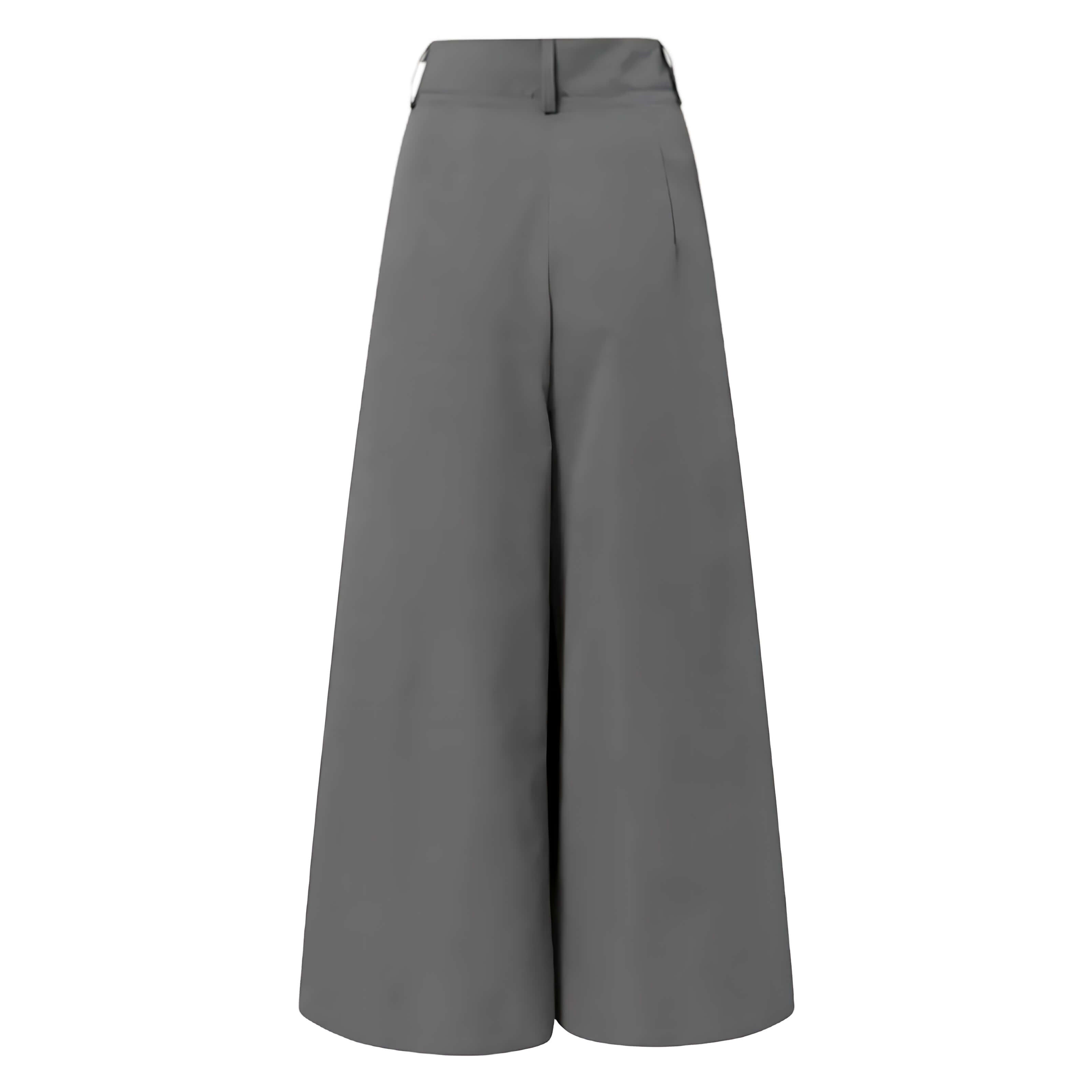 Calça Pantalona Cinza 8