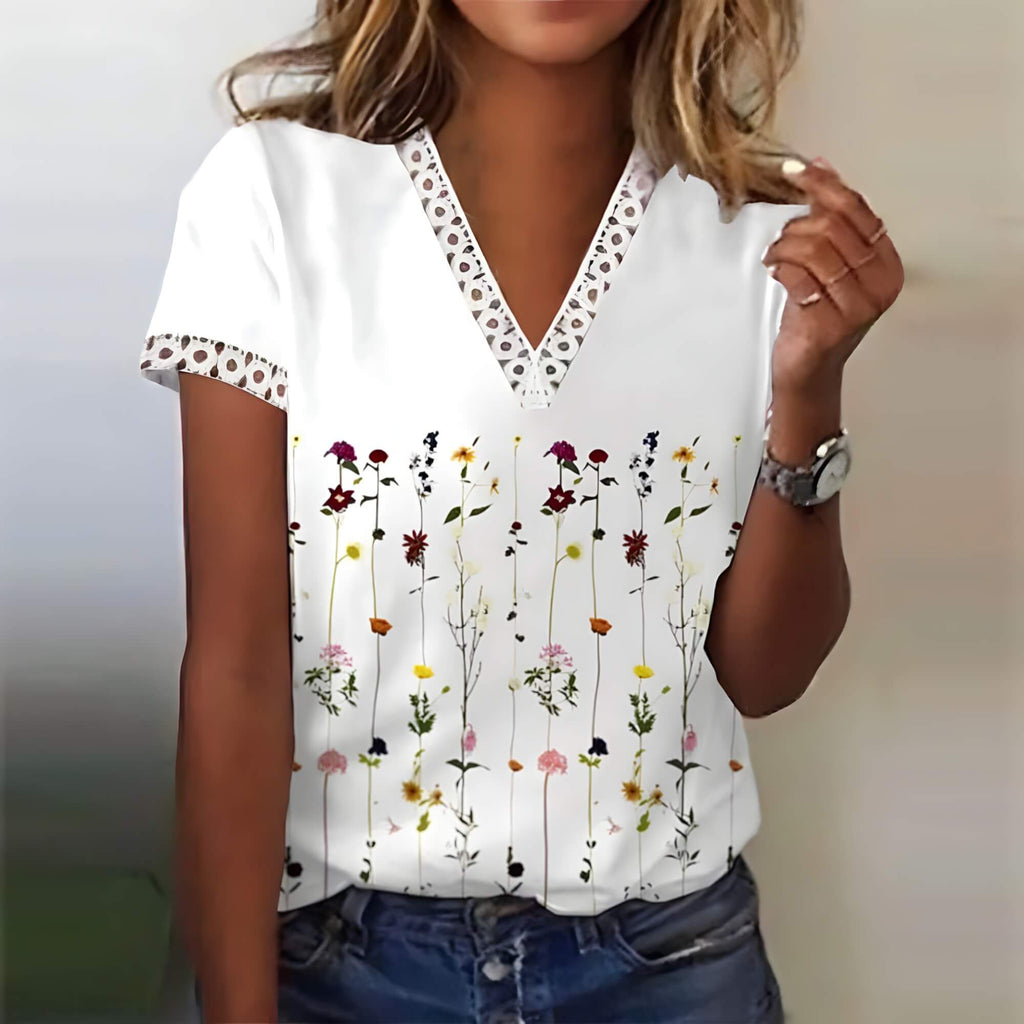 Blusa Casual Florzinhas 3
