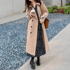 Casaco Longo Feminino Trech Bege 4