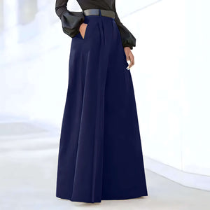 Calça Pantalona Azul Marinho 6