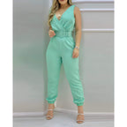 Macacão Transpassado Verde Claro 3