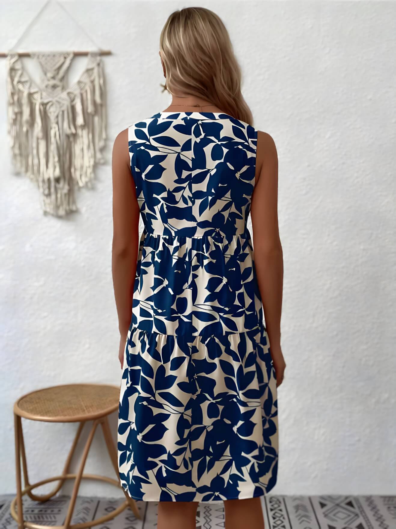 Vestido Curto aZUL 2