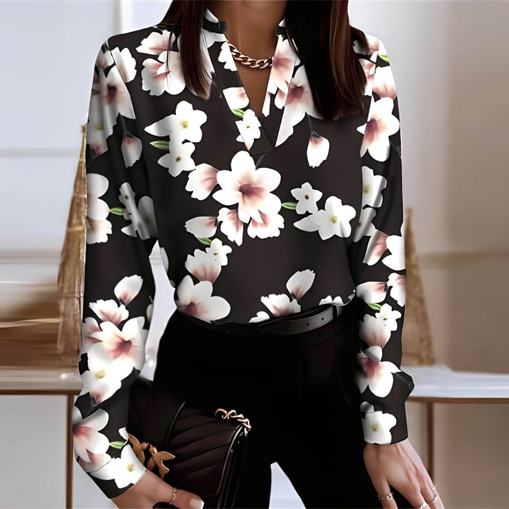 Blusa Social Floreado 2