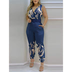 Macacão Transpassado Azul 1