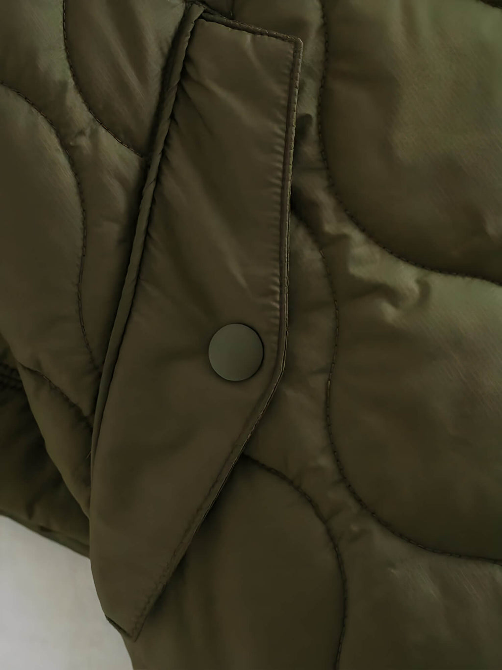 Jaqueta Feminina Puffer Verde Militar 6