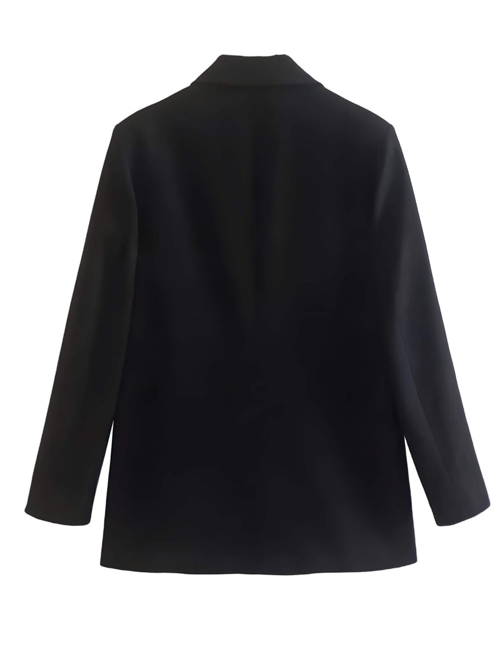 Blazer Alongado Oversized Preto 10