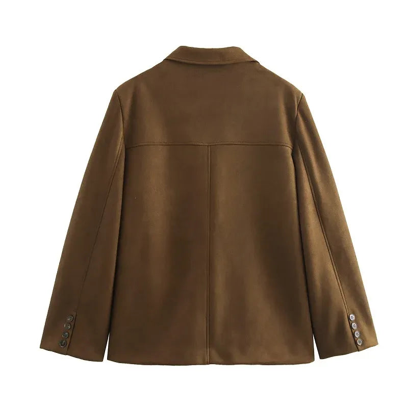 Blazer de Camurça Éloise