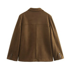 Blazer de Camurça Éloise