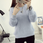 Suéter Feminino Felpudo Cinza 1