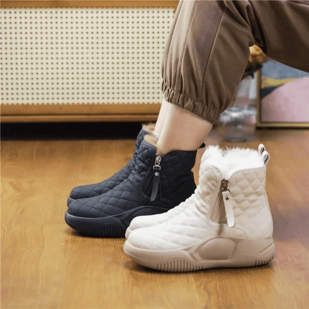 Bota Feminina de Inverno Impermeável Velvet