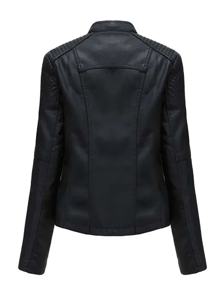 Jaqueta Feminina Biker Preto 3