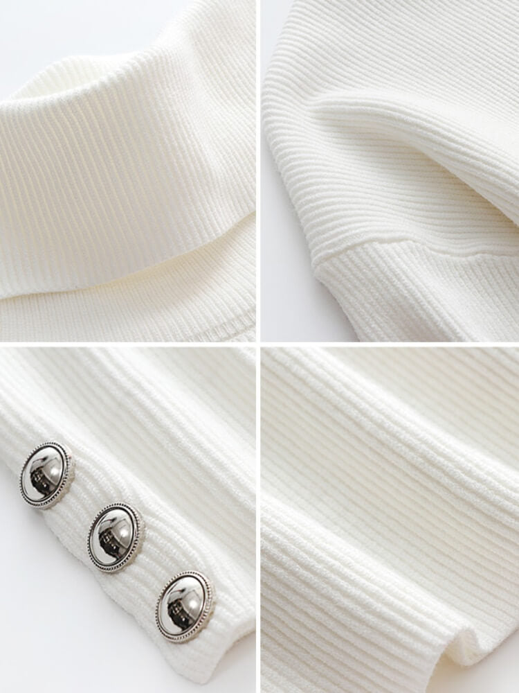 Suéter Feminino Gola Alta 9