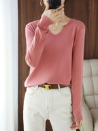 Suéter Casual Feminino Rosa