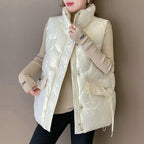 Colete Feminino Puffer Branco 4