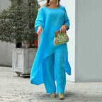 Conjunto de Linho Alongado Feminino