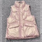 Colete Feminino Puffer Rosa 12