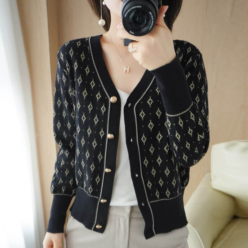 Cardigan Curto Feminino