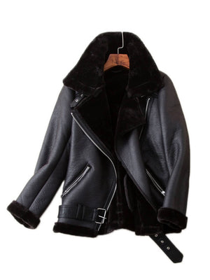 Jaqueta Feminina Forrada Preto 1