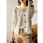 Cardigan Feminino de Lã Curto 2