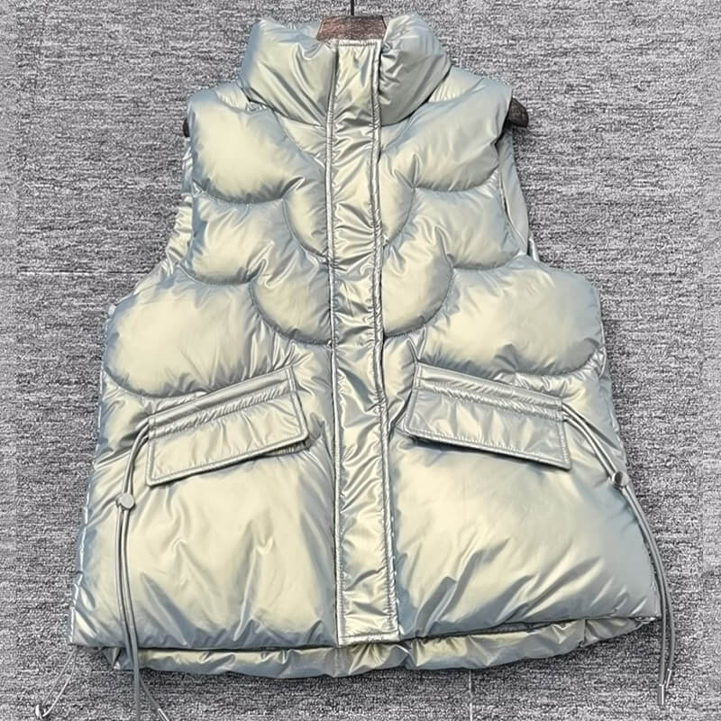 Colete Feminino Puffer Verde 11
