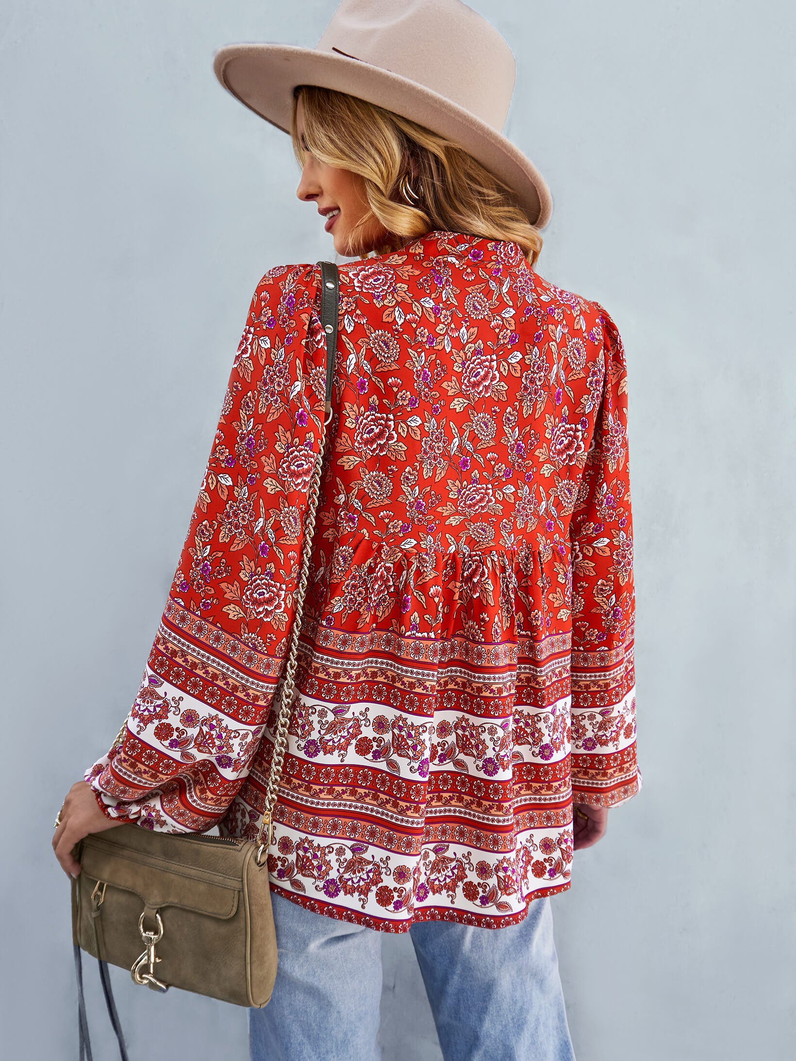 Camisa de Viscose Feminina