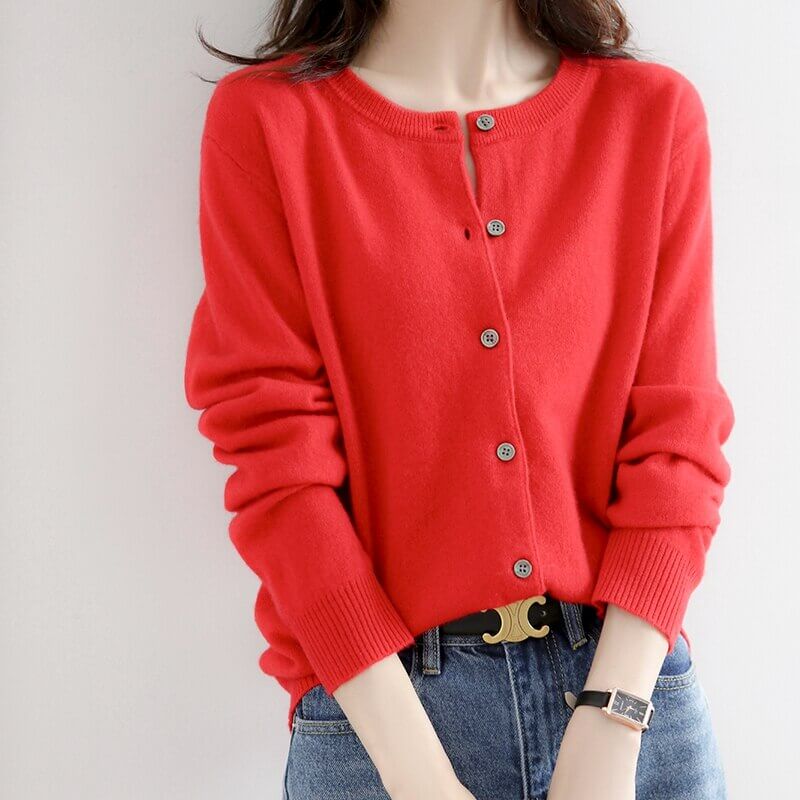 Cardigan Casual Feminino